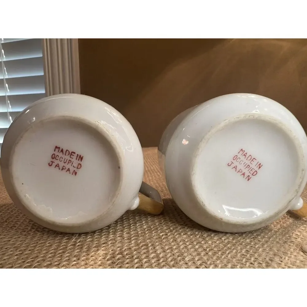 Vintage Expresso / Tea Cups Made in Occupied Japan-Lot of 2
